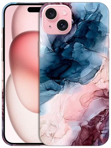 GlamCase Designer-Schutzhülle für iPhone 15 Plus, iPhone 15 Plus, abstraktes Marmor-Design, bedruckt, niedlich, Kunststoff, Hartschale, zum Aufstecken, für iPhone 15 Plus, 17 cm, Weiß GlamCase Designer-Schutzhülle für iPhone 15 Plus, iPhone 15 Plus, abstraktes Marmor-Design, bedruckt, niedlich, Kunststoff, Hartschale, zum Aufstecken, für iPhone 15 Plus, 17 cm, Weiß von GlamCase