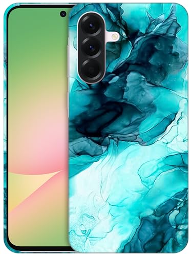 GlamCase Schutzhülle für A56, abstraktes Marmor, Blaugrün GlamCase Schutzhülle für A56, abstraktes Marmor, Blaugrün von GlamCase