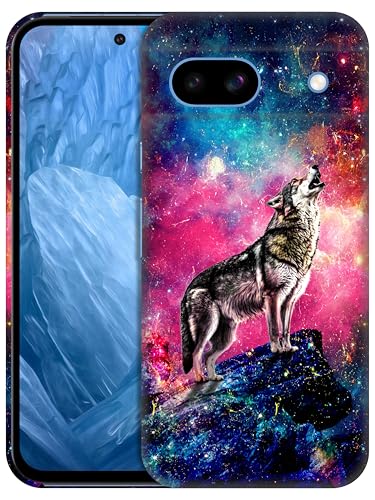 GlamCase Schutzhülle für Google Pixel 8A 5G, Google Pixel 8A 5G – Wolf-Galaxie, Sterne, Weltraum-Design, bedruckt, schlank und schlank, niedlich, Kunststoff, Designer-Schutzhülle für Pixel 8A 5G GlamCase Schutzhülle für Google Pixel 8A 5G, Google Pixel 8A 5G – Wolf-Galaxie, Sterne, Weltraum-Design, bedruckt, schlank und schlank, niedlich, Kunststoff, Designer-Schutzhülle für Pixel 8A 5G von GlamCase
