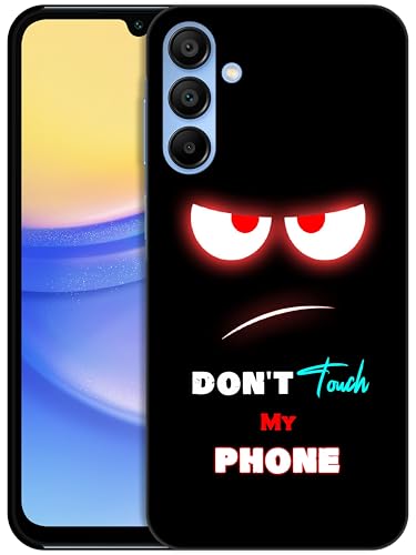 GlamCase Schutzhülle für Samsung Galaxy A15 5G / 4G, Galaxy A15 5G / 4G, Motiv "Don'T Touch My Phone", schlankes Design, Kunststoff, für Samsung A15 5G / 4G, Weiß GlamCase Schutzhülle für Samsung Galaxy A15 5G / 4G, Galaxy A15 5G / 4G, Motiv "Don'T Touch My Phone", schlankes Design, Kunststoff, für Samsung A15 5G / 4G, Weiß von GlamCase