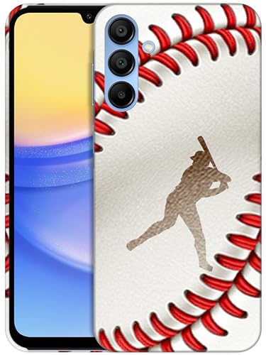 GlamCase Schutzhülle für Samsung Galaxy A15 5G / 4G, Galaxy A15 – Mädchen-Baseball-Design, bedruckt, niedlich, schlank und elegant, Kunststoff, Hartschale, Designer-Schutzhülle für Samsung A15 5G & GlamCase Schutzhülle für Samsung Galaxy A15 5G / 4G, Galaxy A15 – Mädchen-Baseball-Design, bedruckt, niedlich, schlank und elegant, Kunststoff, Hartschale, Designer-Schutzhülle für Samsung A15 5G & von GlamCase