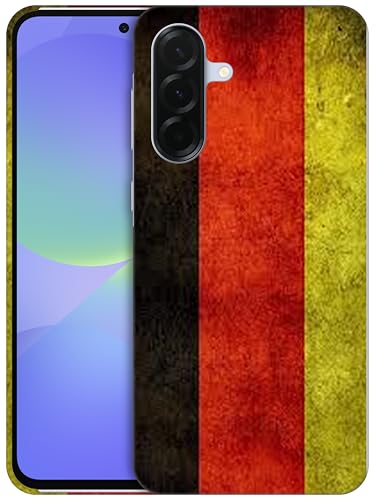GlamCase Schutzhülle für Samsung Galaxy A36 5G, Galaxy A36 – Deutschland-Flagge, bedruckt, schlank und elegant, niedlich, Kunststoff, Hartschale, zum Aufstecken, Designer-Schutzhülle für Samsung A36 GlamCase Schutzhülle für Samsung Galaxy A36 5G, Galaxy A36 – Deutschland-Flagge, bedruckt, schlank und elegant, niedlich, Kunststoff, Hartschale, zum Aufstecken, Designer-Schutzhülle für Samsung A36 von GlamCase