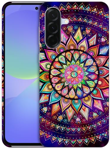 GlamCase Schutzhülle für Samsung Galaxy A36 5G, Galaxy A36 – Galaxie-Mandala-Muster, ölgemaltes Design, bedruckt, schlank und elegant, niedlich, Kunststoff, Hartschale, Designer-Schutzhülle für GlamCase Schutzhülle für Samsung Galaxy A36 5G, Galaxy A36 – Galaxie-Mandala-Muster, ölgemaltes Design, bedruckt, schlank und elegant, niedlich, Kunststoff, Hartschale, Designer-Schutzhülle für von GlamCase