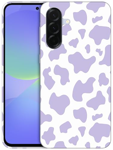 GlamCase Schutzhülle für Samsung Galaxy A36 5G, Galaxy A36 – Kuhhaut, violettes Muster, bedruckt, schlank und elegant, niedlich, Kunststoff, Hartschale, zum Aufstecken, Designer-Schutzhülle für GlamCase Schutzhülle für Samsung Galaxy A36 5G, Galaxy A36 – Kuhhaut, violettes Muster, bedruckt, schlank und elegant, niedlich, Kunststoff, Hartschale, zum Aufstecken, Designer-Schutzhülle für von GlamCase