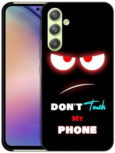 GlamCase Schutzhülle für Samsung Galaxy A54 5G, Galaxy A54 5G – "Don'T Touch My Phone", schlankes und schlankes Design, Kunststoff, Hartschale, zum Aufstecken, für Samsung A54 5G, mehrfarbig GlamCase Schutzhülle für Samsung Galaxy A54 5G, Galaxy A54 5G – "Don'T Touch My Phone", schlankes und schlankes Design, Kunststoff, Hartschale, zum Aufstecken, für Samsung A54 5G, mehrfarbig von GlamCase