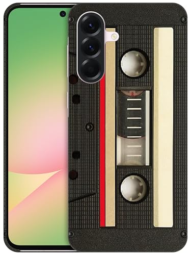 GlamCase Schutzhülle für Samsung Galaxy A56 5G, Galaxy A56 – Vintage-Kassetten-Design, bedruckt, schlank und elegant, niedlich, Kunststoff, Hartschale, zum Aufstecken, Designer-Schutzhülle für Samsung GlamCase Schutzhülle für Samsung Galaxy A56 5G, Galaxy A56 – Vintage-Kassetten-Design, bedruckt, schlank und elegant, niedlich, Kunststoff, Hartschale, zum Aufstecken, Designer-Schutzhülle für Samsung von GlamCase