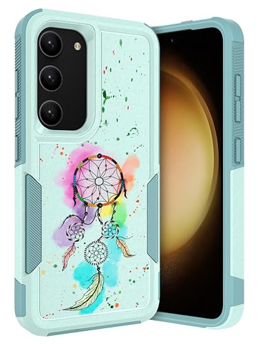GlamCase Schutzhülle für Samsung Galaxy S23 – Aquarell-Traumfänger-Design, bedruckt, strapazierfähig, doppellagig, stoßfest, Designer-Schutzhülle für Samsung Galaxy S23 GlamCase Schutzhülle für Samsung Galaxy S23 – Aquarell-Traumfänger-Design, bedruckt, strapazierfähig, doppellagig, stoßfest, Designer-Schutzhülle für Samsung Galaxy S23 von GlamCase