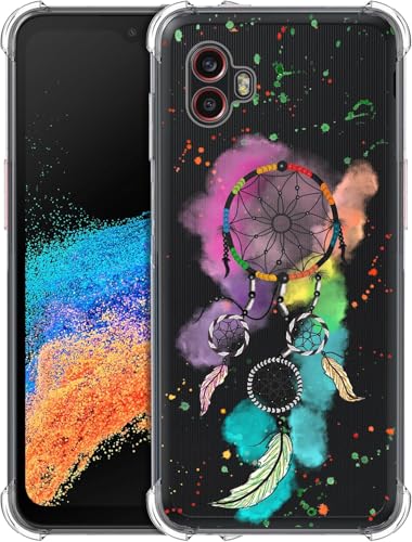 GlamCase Schutzhülle für Samsung Galaxy XCover 6 Pro, Galaxy Xcover 6 Pro 5G, Aquarell-Traumfänger, bedruckt, schmale Passform, transparent, TPU, stoßfest, Designer-Rückseite für Samsung Xcover6 Pro GlamCase Schutzhülle für Samsung Galaxy XCover 6 Pro, Galaxy Xcover 6 Pro 5G, Aquarell-Traumfänger, bedruckt, schmale Passform, transparent, TPU, stoßfest, Designer-Rückseite für Samsung Xcover6 Pro von Glisten