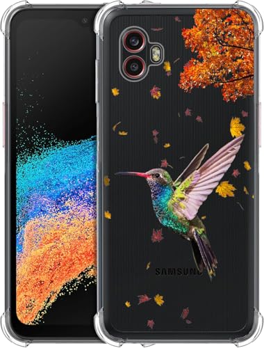 GlamCase Schutzhülle für Samsung Galaxy XCover 6 Pro, Galaxy Xcover 6 Pro 5G, Motiv: Kolibri, Blaugrün, bedruckt, schlanke Passform, transparent, TPU, stoßfest, Designer-Rückschale, für Samsung GlamCase Schutzhülle für Samsung Galaxy XCover 6 Pro, Galaxy Xcover 6 Pro 5G, Motiv: Kolibri, Blaugrün, bedruckt, schlanke Passform, transparent, TPU, stoßfest, Designer-Rückschale, für Samsung von Glisten