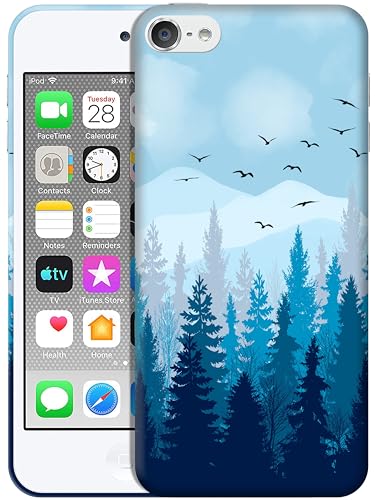 GlamCase Schutzhülle für iPod Touch 7. / 6. / 5. Generation – Motiv: Natur Misty Forest Design, bedruckt, schlank und elegant, niedlich, Kunststoff, Hartschale, zum Aufstecken, für iPod Touch 7/6/5. GlamCase Schutzhülle für iPod Touch 7. / 6. / 5. Generation – Motiv: Natur Misty Forest Design, bedruckt, schlank und elegant, niedlich, Kunststoff, Hartschale, zum Aufstecken, für iPod Touch 7/6/5. von GlamCase