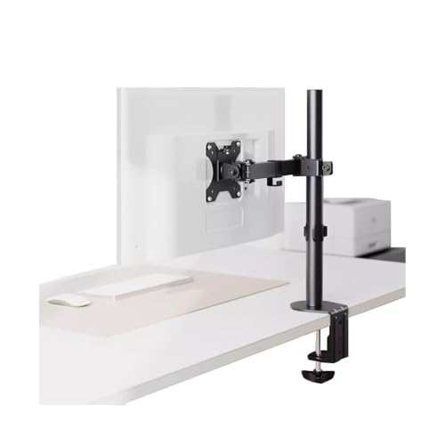 Monitorhalterung Schreibtisch, Einzelmonitorhalterung for 13–32-Zoll-Bildschirme bis zu 17,6 lbs, verstellbarer, voll beweglicher Monitorhalterungsarm mit C-Klemme und Tüllensockel, max. VESA 100 x 10 Monitorhalterung Schreibtisch, Einzelmonitorhalterung for 13–32-Zoll-Bildschirme bis zu 17,6 lbs, verstellbarer, voll beweglicher Monitorhalterungsarm mit C-Klemme und Tüllensockel, max. VESA 100 x 10 von Glamour Haven