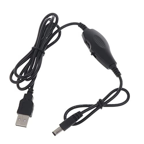 Glanhbnol 12V 6W Helligkeitssteuerung Einstellbares Geschwindigkeitskabel Mit EIN AUS Schalter Für Lüfter LED 5V Bis 12V Step Up von Glanhbnol