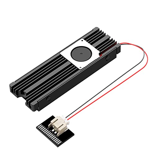 Glanhbnol M2 SSD Cooling Pad Kühlkörper NVME PCIE Für M2 2280 SSD Festplatte Kühlkörper Lüfter Thermische Für Desktops PC SSD Cooling Pad von Glanhbnol