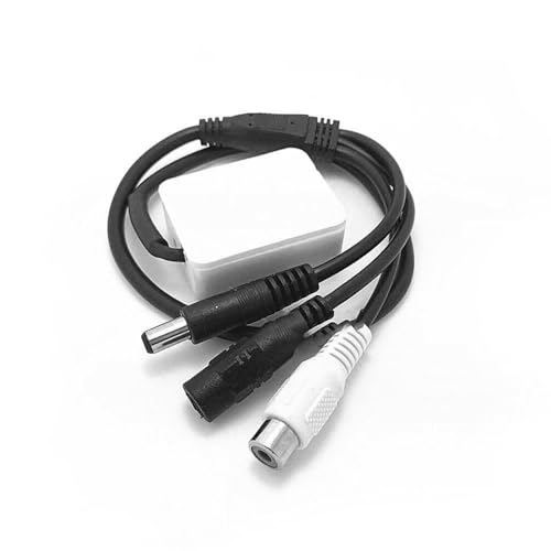 Glanhbnol Mikrofone Sound Monitore Sound Pickup Sound Sicherheit Überwachung DC5V-12V Weibliche Adapter Für CCTV Kamera Sicherheit von Glanhbnol