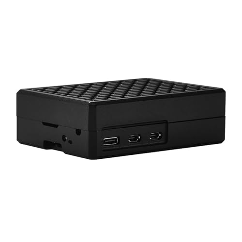 Glanhbnol Robustes Gehäuse Aus Aluminiumlegierung Für RPi5-Board Schutz Passive Kühlung Gehäusebox Einfach Zu Installierendes Zubehör von Glanhbnol