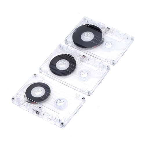 Glanhbnol Tonaufnahmeband Leerer Kassettenspieler Leeres Band 45 60 90 Minuten Sprachmusikaufnahme 3 Stück/Set 3 Stück/Set von Glanhbnol