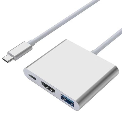 Glanhbnol Zu 4K & PD100W Ladegerät Multiports Adapter Gerät PD100W Schnellladung & 4K Ausgang für Handys von Glanhbnol