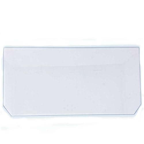 Kühlschrank Einlegeboden | Glasplatte | ALLE MAßE LIEFERBAR - Klarglas 4 mm - (89,96 EUR/qm) 2 abgeschrägte Ecken - 478 mm x 295 mm von Glas Revolution