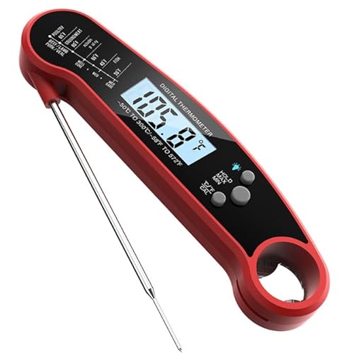 GlasFlength Digitales Bratenthermometer für Braten, Kochen, Grillen/BBQ Backen, Baby-Ernährung GlasFlength Digitales Bratenthermometer für Braten, Kochen, Grillen/BBQ Backen, Baby-Ernährung von GlasFlength