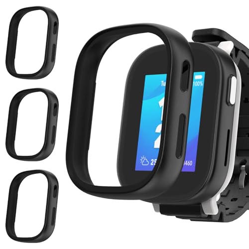 GlasFlength 3 Stück Schutzhülle für Xplora X6 Play Schutzhülle mit Displayschutz, Hard PC 360° Rundum Kratzfest Stoßfest Gehäuse Ultradünne Schutz Case Cover für Xplora X6 Play Kinder (Schwarz) GlasFlength 3 Stück Schutzhülle für Xplora X6 Play Schutzhülle mit Displayschutz, Hard PC 360° Rundum Kratzfest Stoßfest Gehäuse Ultradünne Schutz Case Cover für Xplora X6 Play Kinder (Schwarz) von GlasFlength
