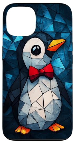 Buntglas-Pinguin-Wildtier-Kunst Hülle für iPhone 13 Buntglas-Pinguin-Wildtier-Kunst Hülle für iPhone 13 von Glass Animal Art.