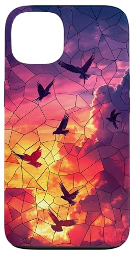 Buntglasvögel Wildtiere Tierkunst Hülle für iPhone 13 Buntglasvögel Wildtiere Tierkunst Hülle für iPhone 13 von Glass Animal Art.