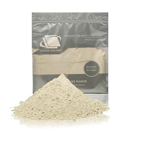GLASS POLISH 500g Cerium Oxide, Ceroxid Feines Glaspolierpulver für Optisches Polieren, Hohe Qualität Glaspoliermittel, Verfeinerte Formel, TREO 95%, 2,5 Mikron, Weiß - GP90004 GLASS POLISH 500g Cerium Oxide, Ceroxid Feines Glaspolierpulver für Optisches Polieren, Hohe Qualität Glaspoliermittel, Verfeinerte Formel, TREO 95%, 2,5 Mikron, Weiß - GP90004 von Glass Polish