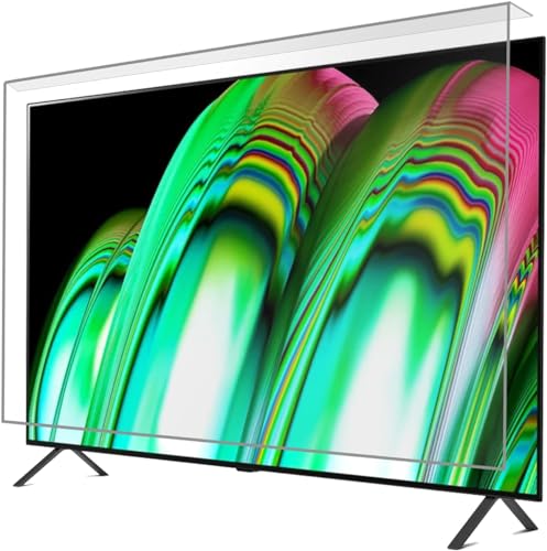 GlassZilla 32-65 Zoll | Anti-Schaden Bildschirmschutz für Fernseher | Kristallklare Sicht, Langlebiger Displayschutz, TV-Schutz | Einfache Installation und Stilvolles Design (43 Zoll) von GlassZilla