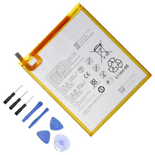Glaxcidy HB2899C0ECW Tablet Akku für Huawei MediaPad M3 8.4'' BTV-W09 BTV-DL09, MediaPad M5 SHT-AL09 SHT-W09, Huawei MediaPad T5 10.1" mit Werkzeug [3.82V/19.5Wh/5100mAh] von Glaxcidy