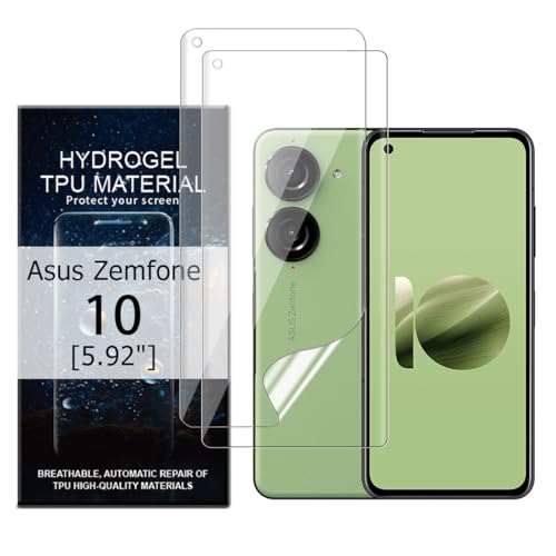 Glcrrpu 2 Stück Schutzfolie Film Film für ASUS Zenfone 10[5.92"],Hydrogel Displayschutzfolie Folie Flexible Weich Transparente TPU,HD von Glcrrpu