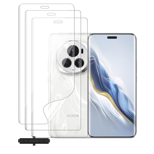 Glcrrpu Hydrogel-Displayschutzfolie für Honor Magic6 Pro, 17,3 cm (6,8 Zoll), Anti-Fingerabdruck, selbstreparierend, HD, klar, ultradünn, einfach anzubringen, kompatibel mit Schutzhüllen von Glcrrpu