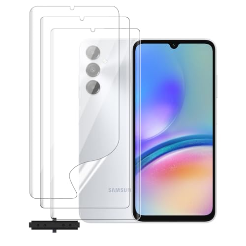 Glcrrpu Hydrogel-Displayschutzfolie für Samsung Galaxy A05s [6,7 Zoll], Anti-Fingerabdruck, selbstreparierend, HD-Klarheit, ultradünn, einfach anzubringen, kompatibel mit Schutzhüllen, 3 Stück von Glcrrpu