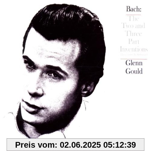Bach: Two and Three Part Inventions von Glenn Gould