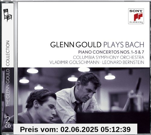 Glenn Gould Collection Vol.6 - Glenn Gould plays Bach: Klavierkonzerte 1-5 & 7 BWV 1052-1056 & BWV 1058 von Glenn Gould