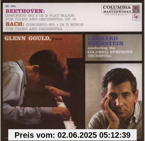 Glenn Gould Jubilee Edition: Bach: Concerto No. 1, Beethoven: Concerto No. 2 von Glenn Gould