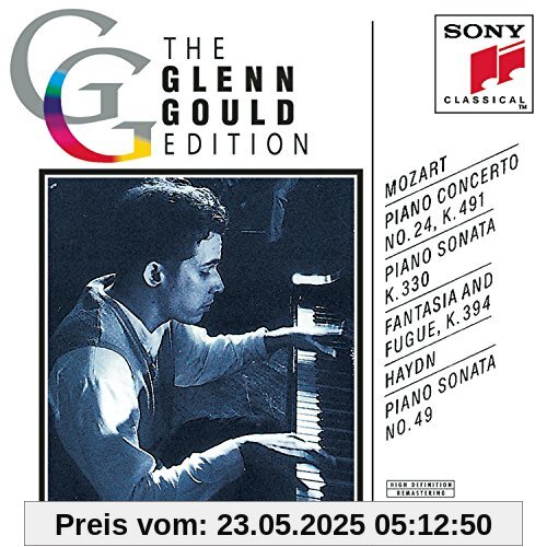 Mozart: Piano Concerto No. 24; Piano Sonata K. 330; Fantasia and Fugue, K. 394; Haydn: Piano Sonata No. 49 Mozart: Piano Concerto No. 24; Piano Sonata K. 330; Fantasia and Fugue, K. 394; Haydn: Piano Sonata No. 49 von Glenn Gould