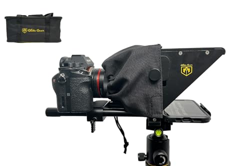 Glide Gear TMP 75 3-in-1 Teleprompter für Laptop, Smartphone, DSLR, Video-Zoom-Teleprompter von Glide Gear