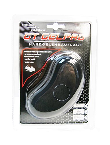 GlideTapes GT Gelpad Handballenauflage schwarz ergonomisch von GlideTapes