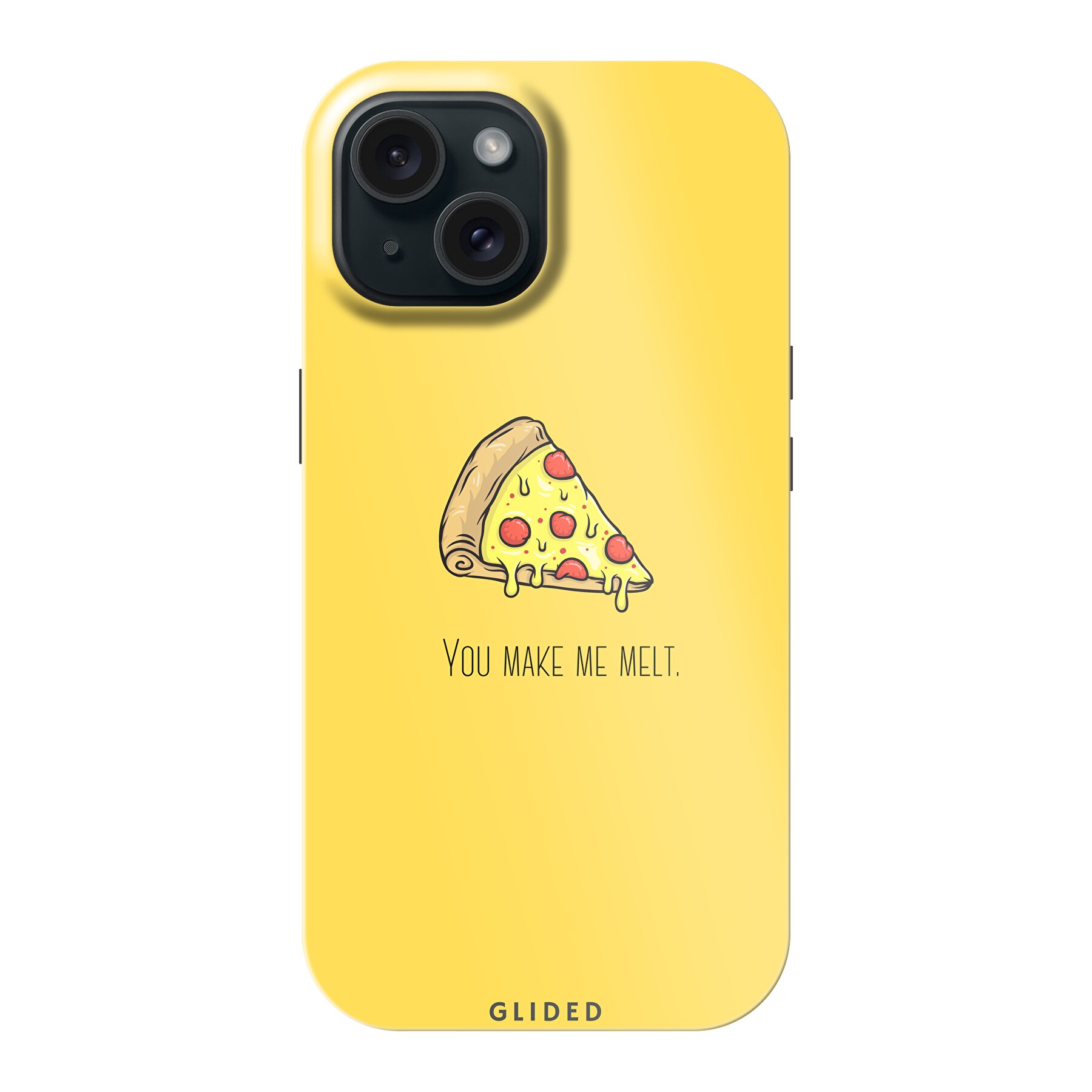 Flirty Pizza - iPhone 15 Handyhülle - Tough case Flirty Pizza - iPhone 15 Handyhülle - Tough case von Glided