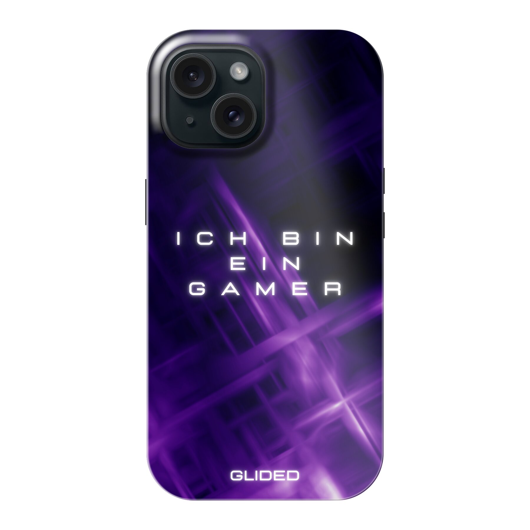 Gamer - iPhone 15 Handyhülle - Hard Case Gamer - iPhone 15 Handyhülle - Hard Case von Glided