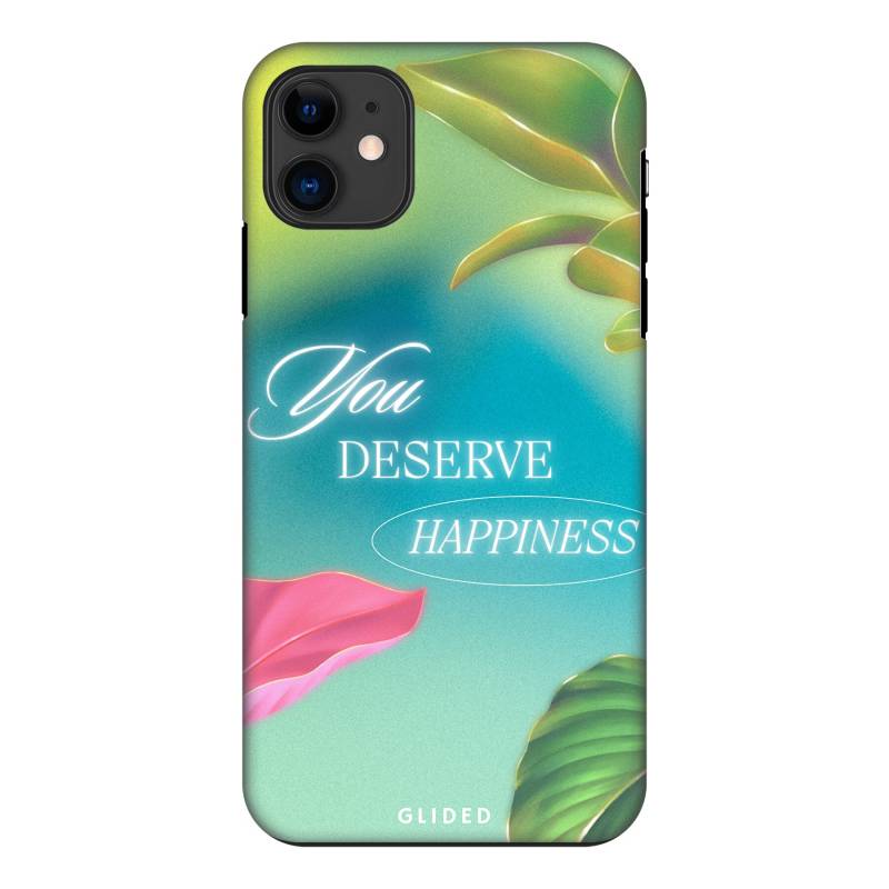 Happiness - iPhone 11 Handyhülle - Crossbody case mit Band von Glided