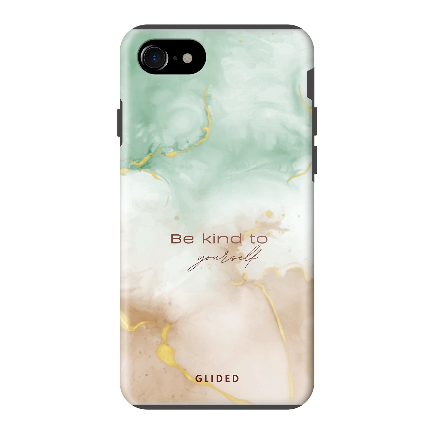 Kind to yourself - iPhone SE 2022 Handyhülle - Hard Case Kind to yourself - iPhone SE 2022 Handyhülle - Hard Case von Glided