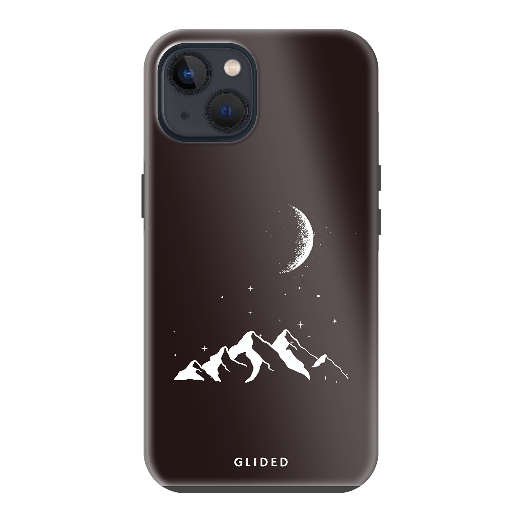 Midnight Peaks - iPhone 13 Handyhülle - Bumper case Midnight Peaks - iPhone 13 Handyhülle - Bumper case von Glided