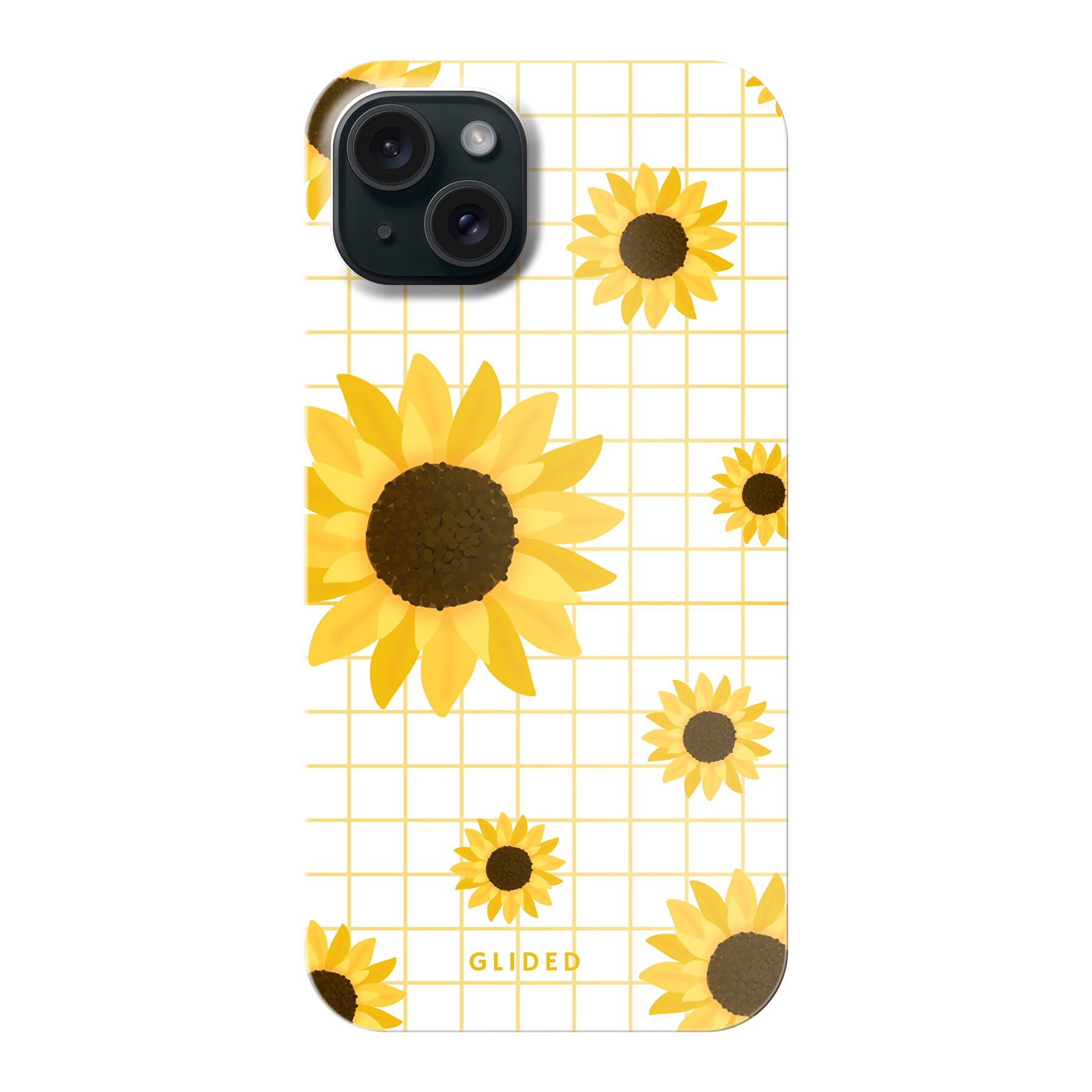 Sunflower Power - iPhone 15 Plus Handyhülle - Crossbody case mit Band Sunflower Power - iPhone 15 Plus Handyhülle - Crossbody case mit Band von Glided