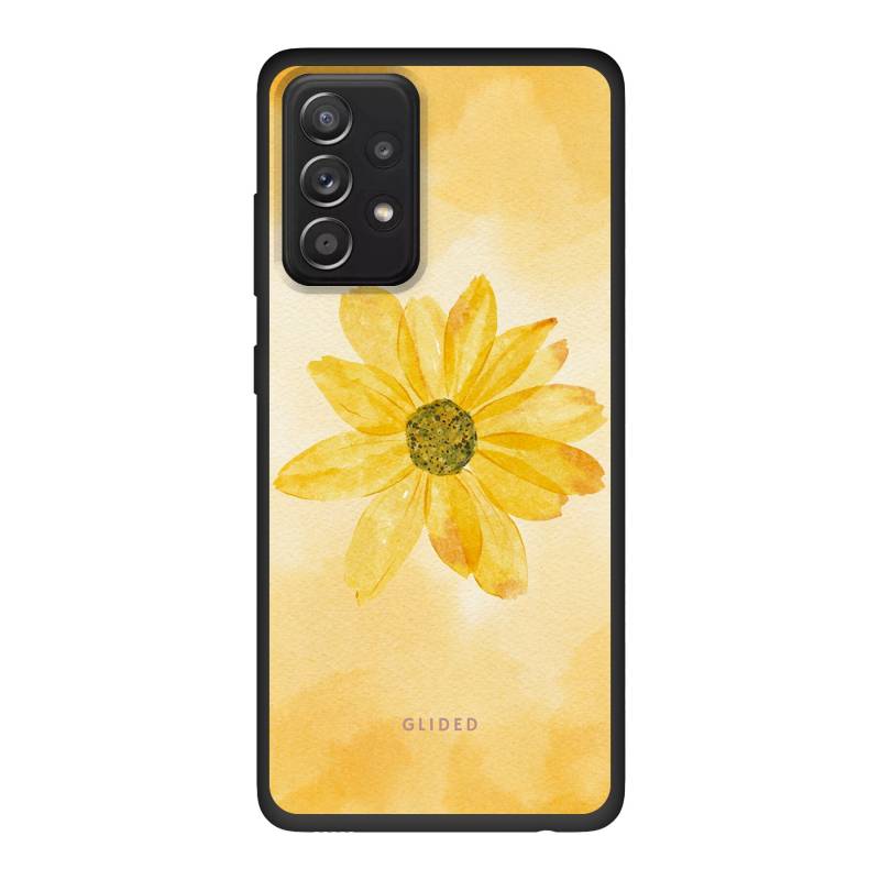 Yellow Flower - Samsung Galaxy A52 Handyhülle - Crossbody case mit Band von Glided