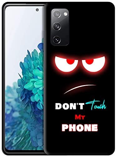 Glisten,Samsung Galaxy S20 FE 2022 Hülle, S20 FE (4G,Don't Touch My Phone Design Bedruckte Slim Plastic Hard Protective Back Phone Case/Cover für Samsung S20 FE,S20 FE 5G 20202020202020202 2. von Glisten