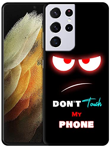 Glisten Schutzhülle für Samsung Galaxy S21 Ultra 5G – Don't Touch My Phone Design, Bedruckt, niedlich, schlank und schlank, Kunststoff, Hartschale, aufsteckbar, Schutzhülle für Samsung Galaxy S21 Glisten Schutzhülle für Samsung Galaxy S21 Ultra 5G – Don't Touch My Phone Design, Bedruckt, niedlich, schlank und schlank, Kunststoff, Hartschale, aufsteckbar, Schutzhülle für Samsung Galaxy S21 von Glisten
