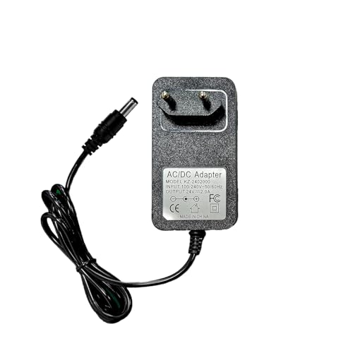 24V Netzteil Adapter AC/DC 100-240V bis 24V 2A Universal Steckernetzteil für LED Streifen USB-Hub WiFi Router Externe Festplatte 24V Netzteil Adapter AC/DC 100-240V bis 24V 2A Universal Steckernetzteil für LED Streifen USB-Hub WiFi Router Externe Festplatte von Gliztech