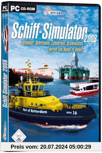 Schiff-Simulator 2008 - Öltanker, Bohrinseln, Ladekräne, Ozeanwellen, Fahrten von Hafen zu Hafen von Global Games