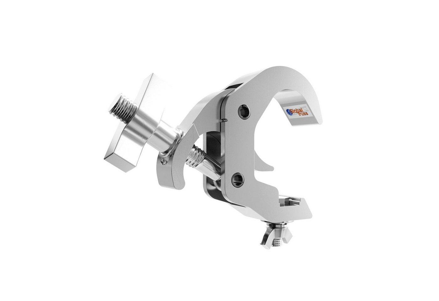 Global Truss Halterung, (Selflock Haken Easy silber, Zubehör für Licht und Bühne, Clamps, Selflock Haken Easy silber - Clamp) von Global Truss